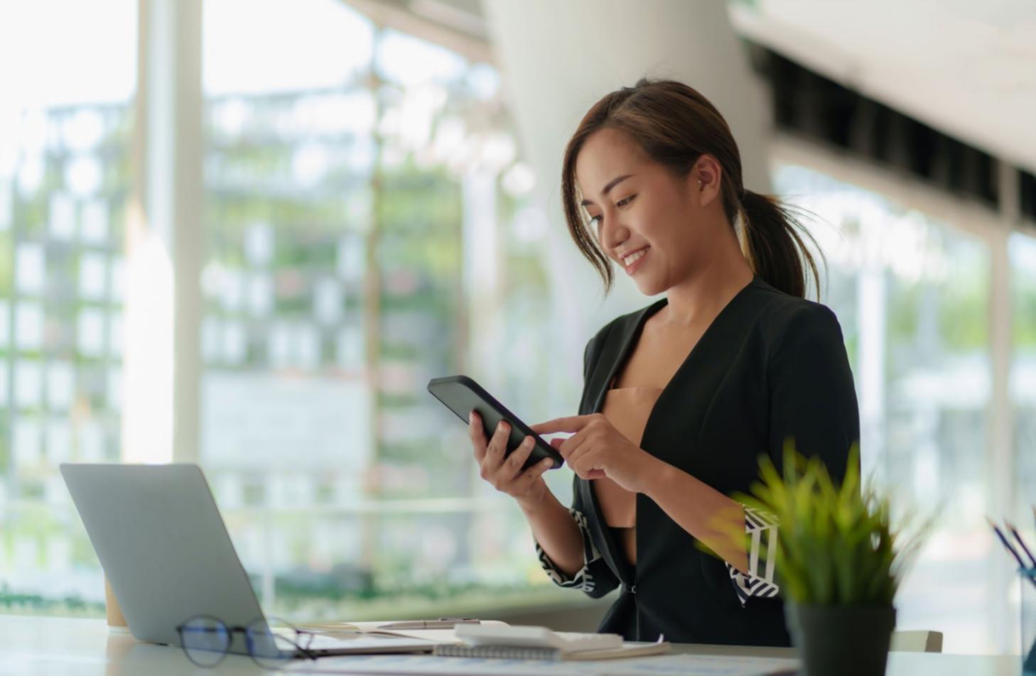 SEO content strategy workspace with analytics and planning materials